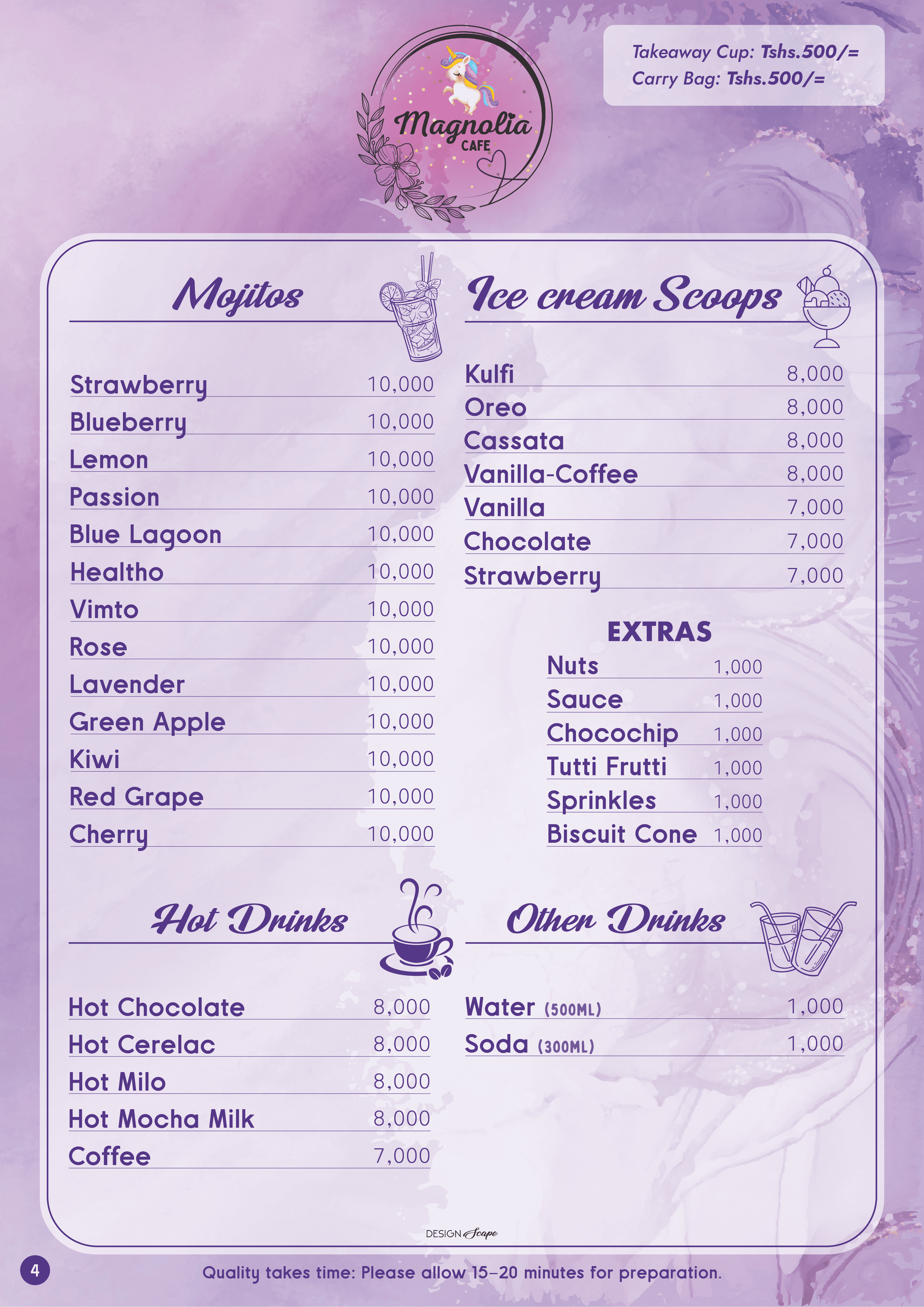 Mojitos & Hot Drinks